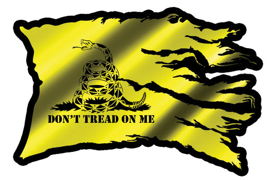 DONT TREAD OM ME FLAG DECAL